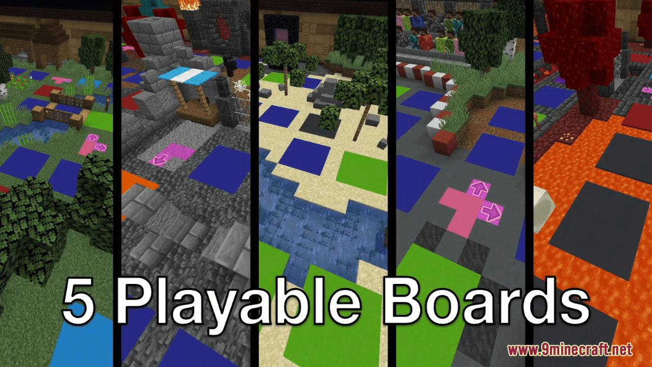 MARIO PARTY Map (1.20.4, 1.19.4) - Classic Minigame in Minecraft 3