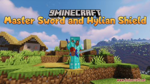 Master Sword And Hylian Shield Resource Pack (1.19.4, 1.19.2) – Texture Pack Thumbnail