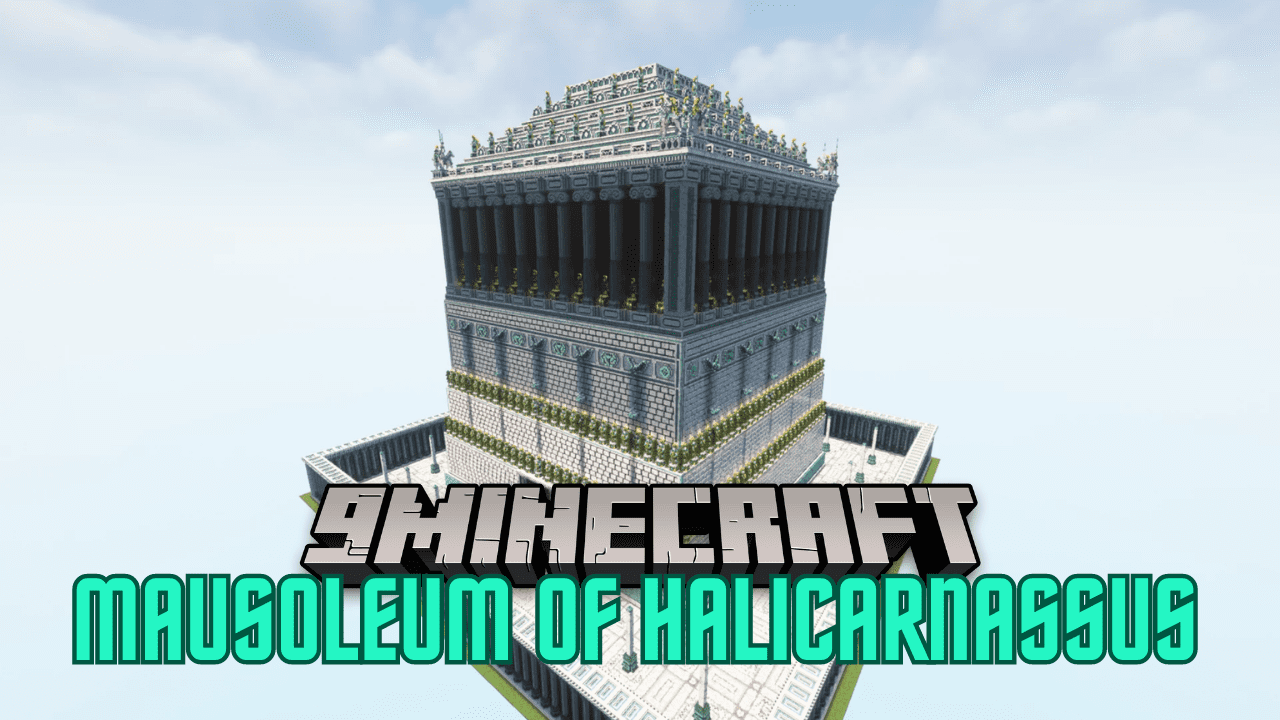 Mausoleum of Halicarnassus Map (1.21.1, 1.20.1) - Recreation of a World Wonder 1