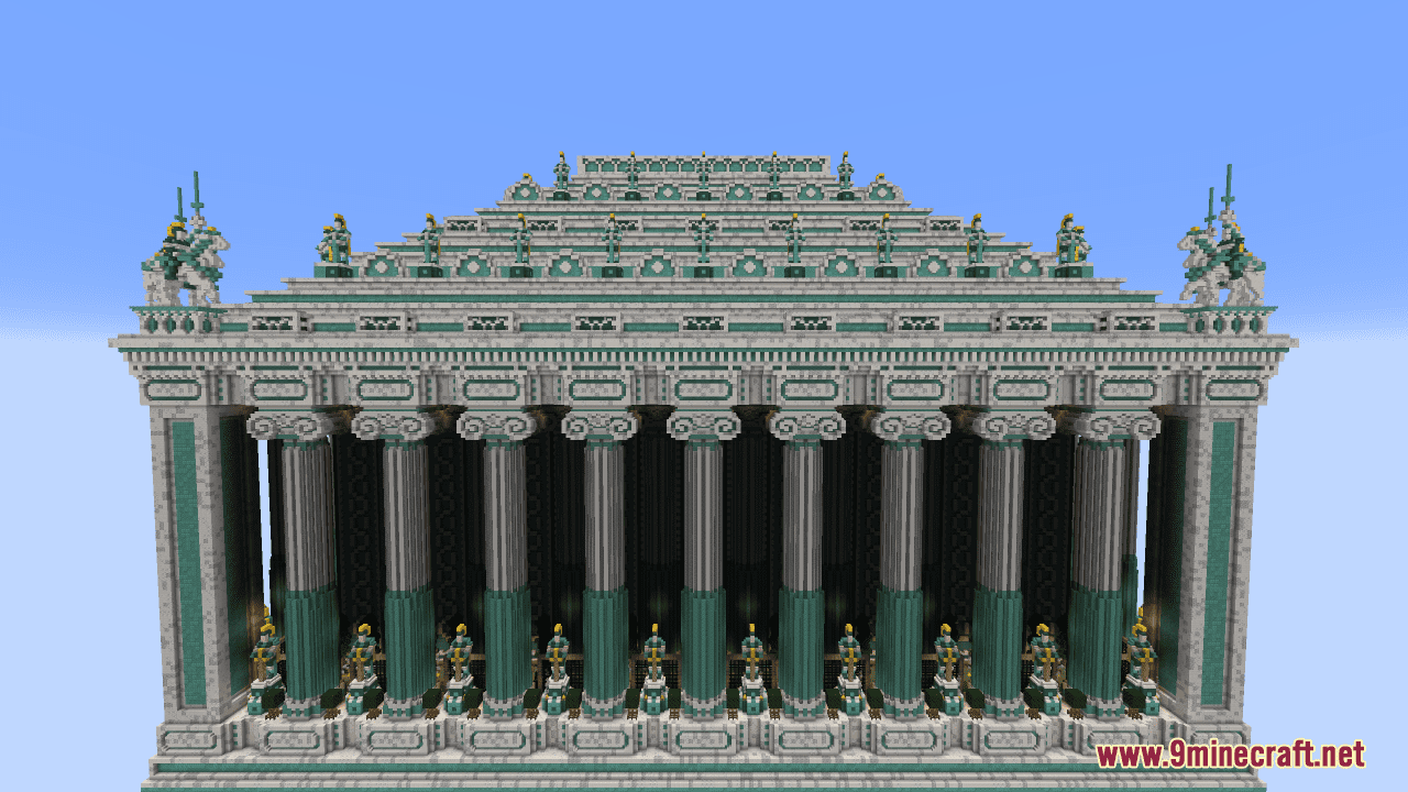 Mausoleum of Halicarnassus Map (1.21.1, 1.20.1) - Recreation of a World Wonder 2