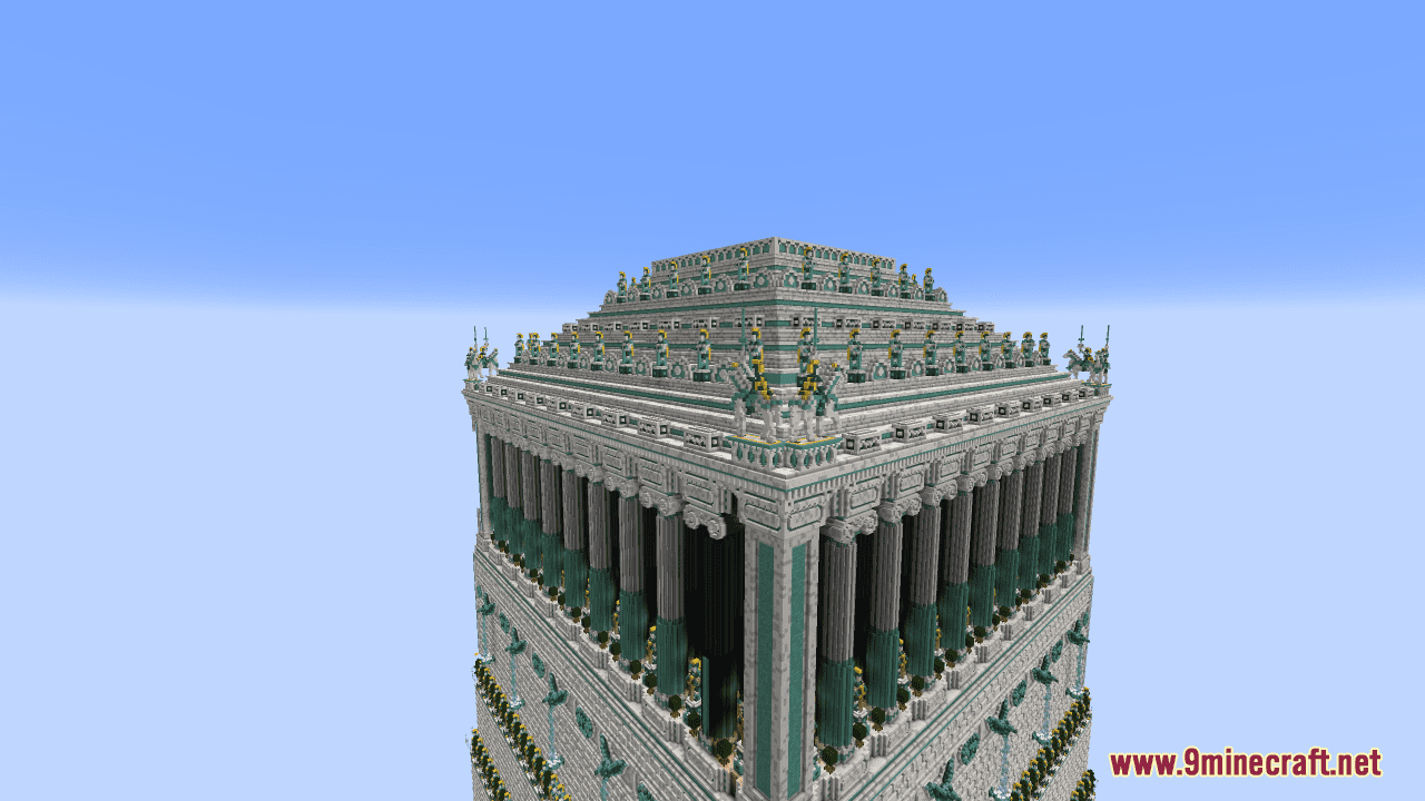 Mausoleum of Halicarnassus Map (1.21.1, 1.20.1) - Recreation of a World Wonder 9