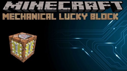 Mechanized Lucky Block Mod (1.12.2) – A Little Spice for Lucky Block Thumbnail
