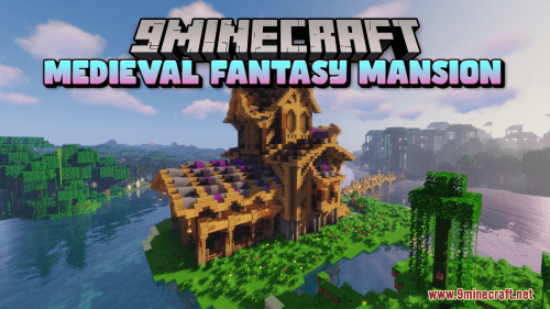 Medieval Fantasy Mansion Map (1.21.1, 1.20.1) – Where The Adventure Begins Thumbnail