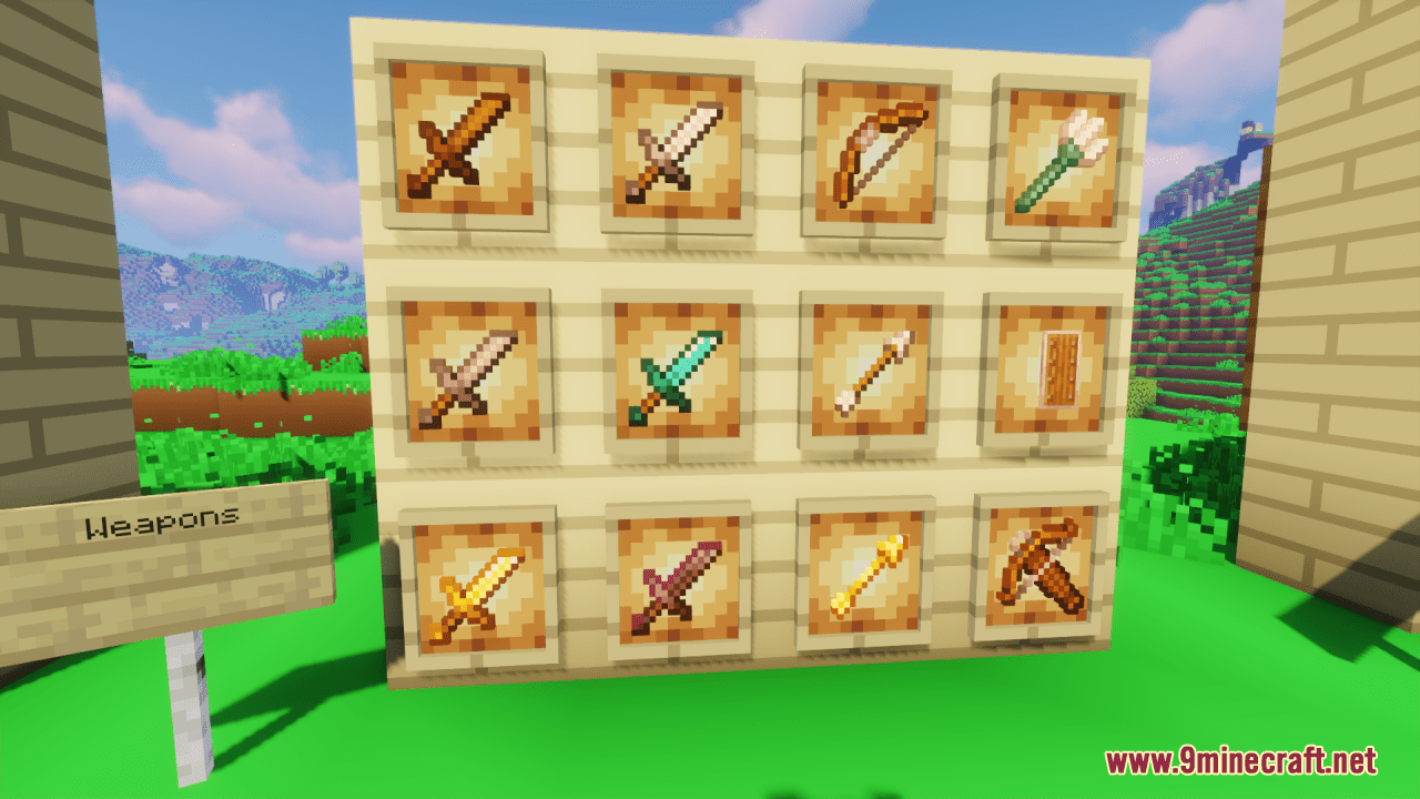 Minimalistic TXT Resource Pack (1.20.6, 1.20.1) - Texture Pack 6