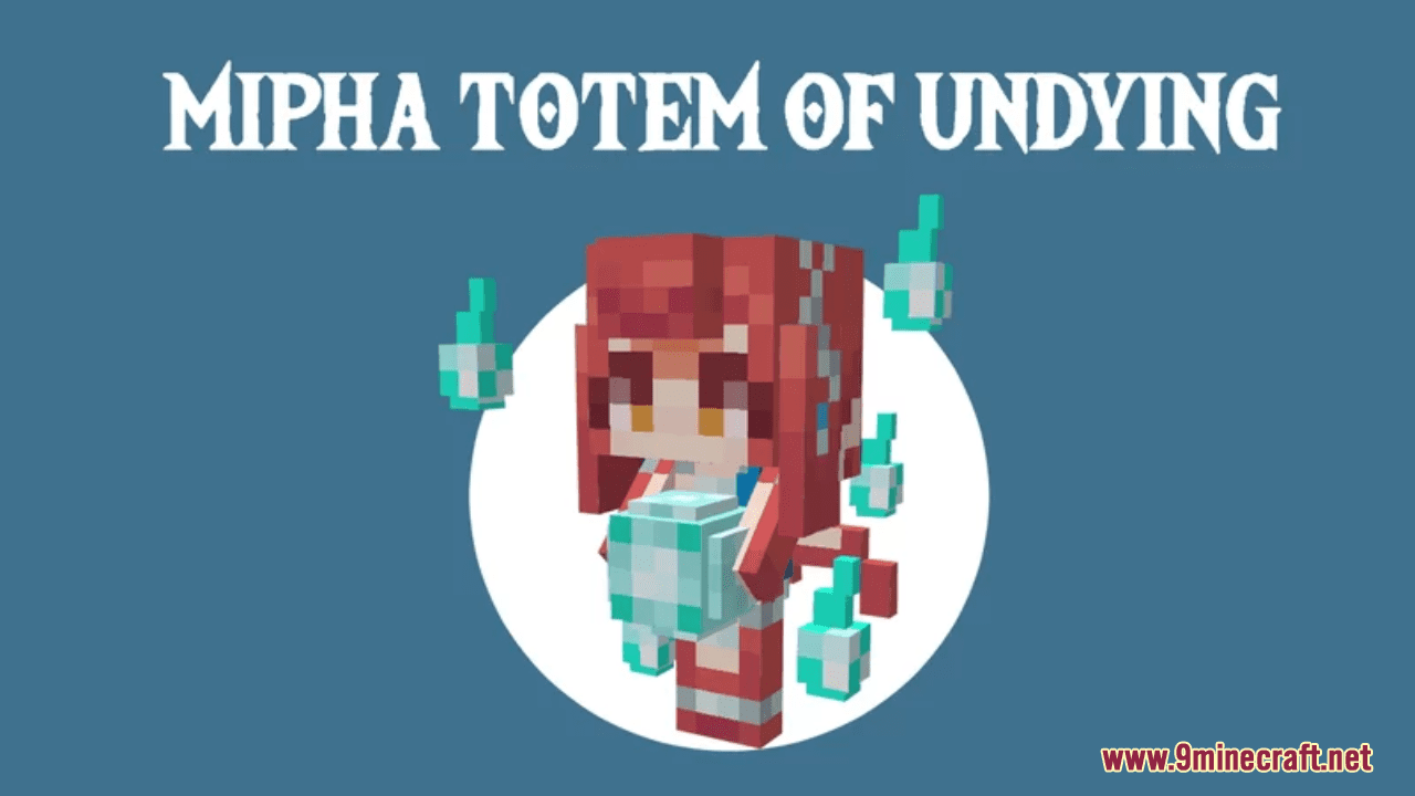 Mipha Totem of Undying Resource Pack (1.20.4, 1.19.4) - Texture Pack 1