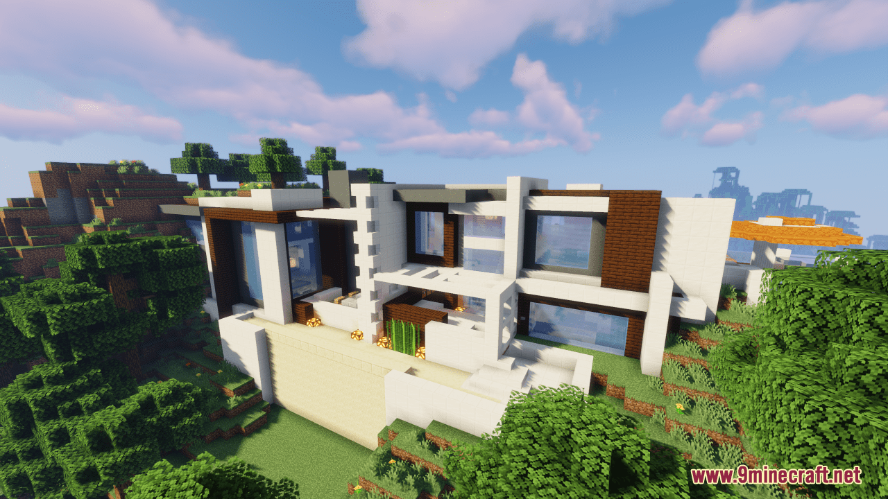 Modern Redstone Smart House Map (1.19.4, 1.18.2) - One House You Ever Need 3