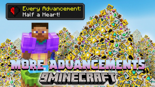 More Advancements Data Pack (1.20.6, 1.20.1) – Get Your Title! Thumbnail