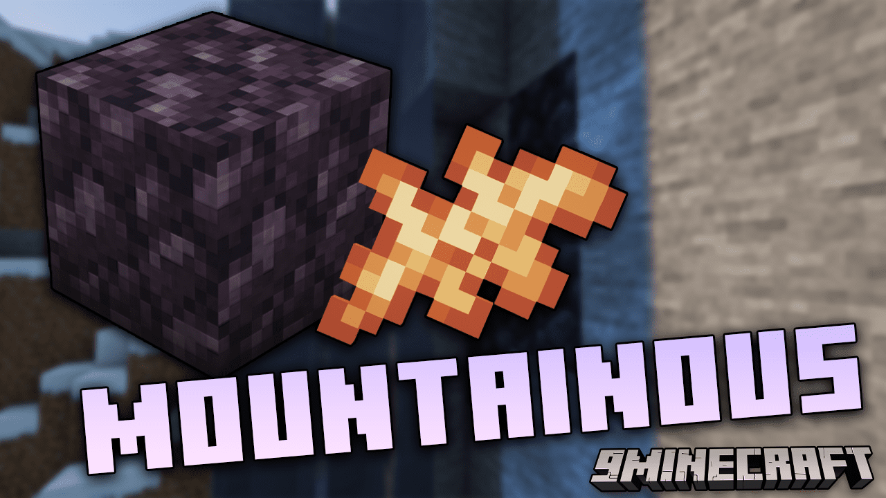 Mountainous Mod (1.16.5) - A New Decoration Block 1