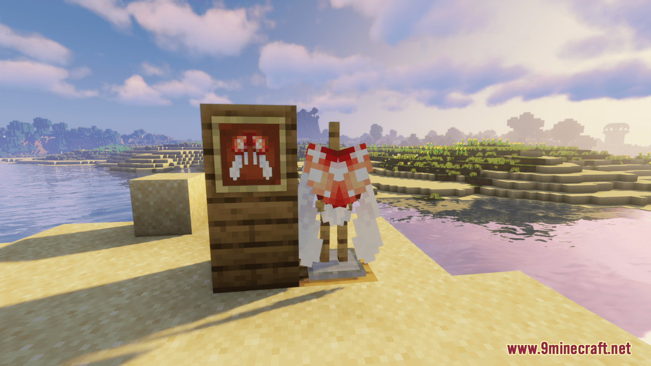 Mushroom Fairy Elytra Resource Pack (1.20.6, 1.20.1) - Texture Pack 2