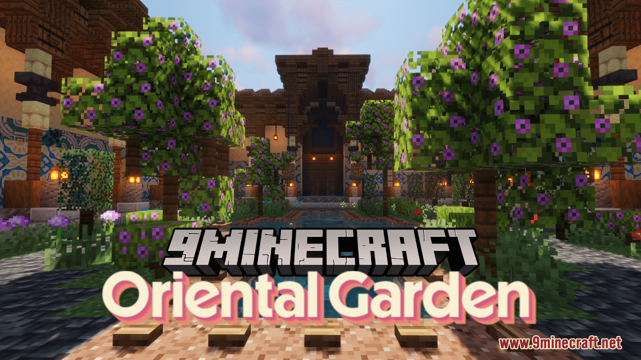 Oriental Garden Map (1.19.4, 1.18.2) - A Place of Harmony 1