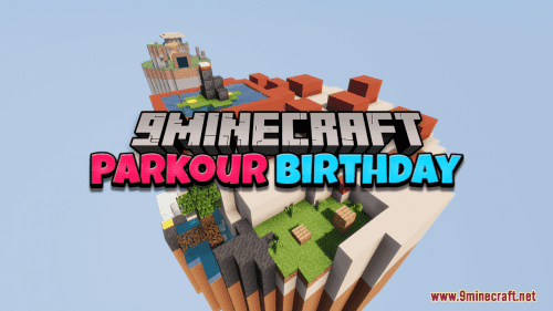 Parkour Birthday Map (1.21.1, 1.20.1) – Let’s Celebrate! Thumbnail