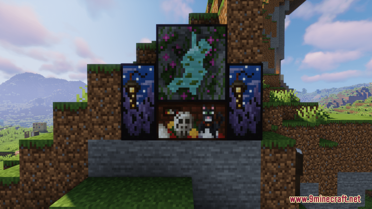 Peculiar Paintings Resource Pack (1.20.6, 1.20.1) - Texture Pack 6