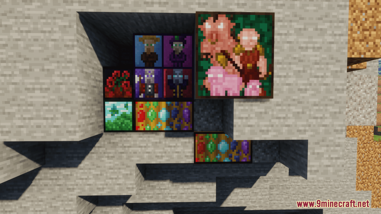 Peculiar Paintings Resource Pack (1.20.6, 1.20.1) - Texture Pack 8