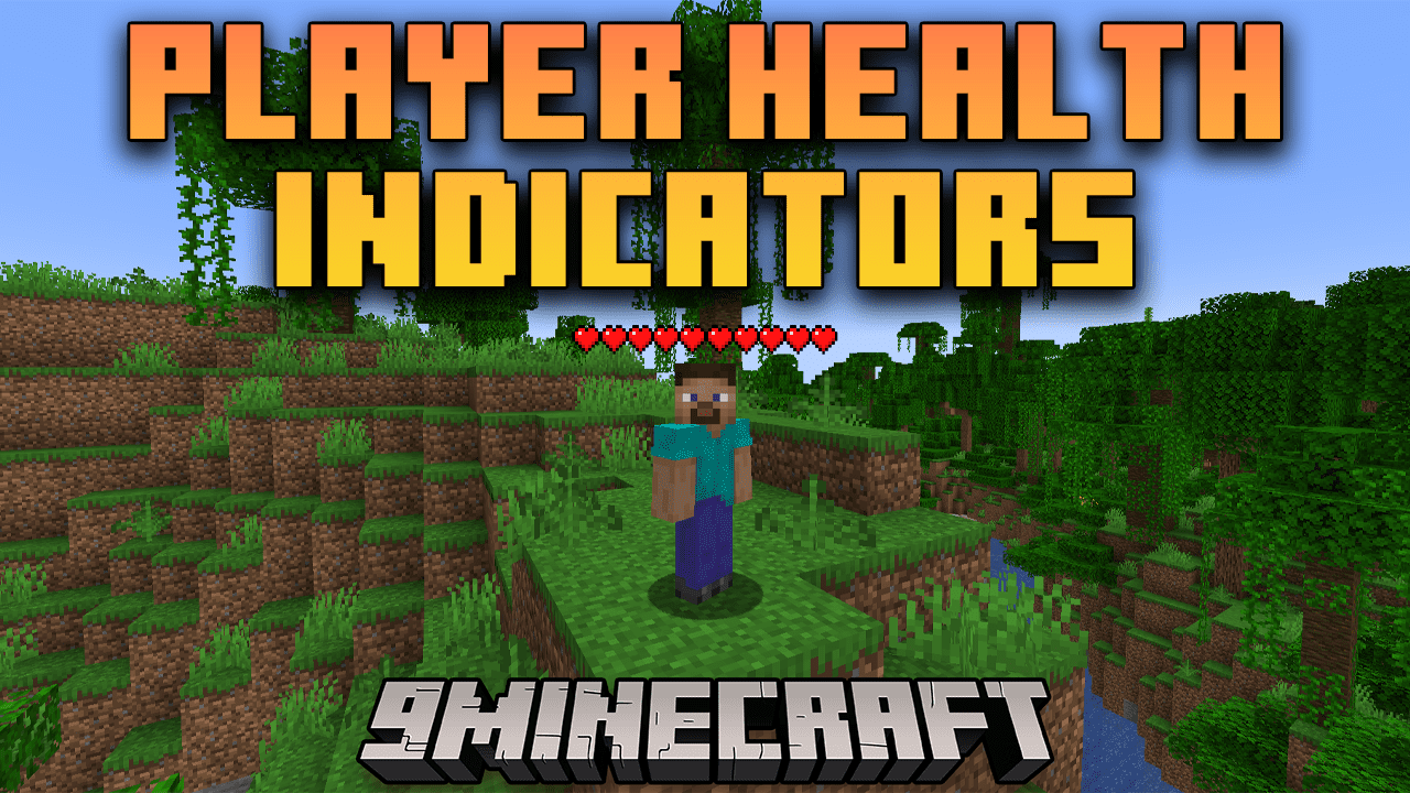 Player Health Indicators Mod (1.19.4, 1.18.2) - Displays Other Players' Health 1