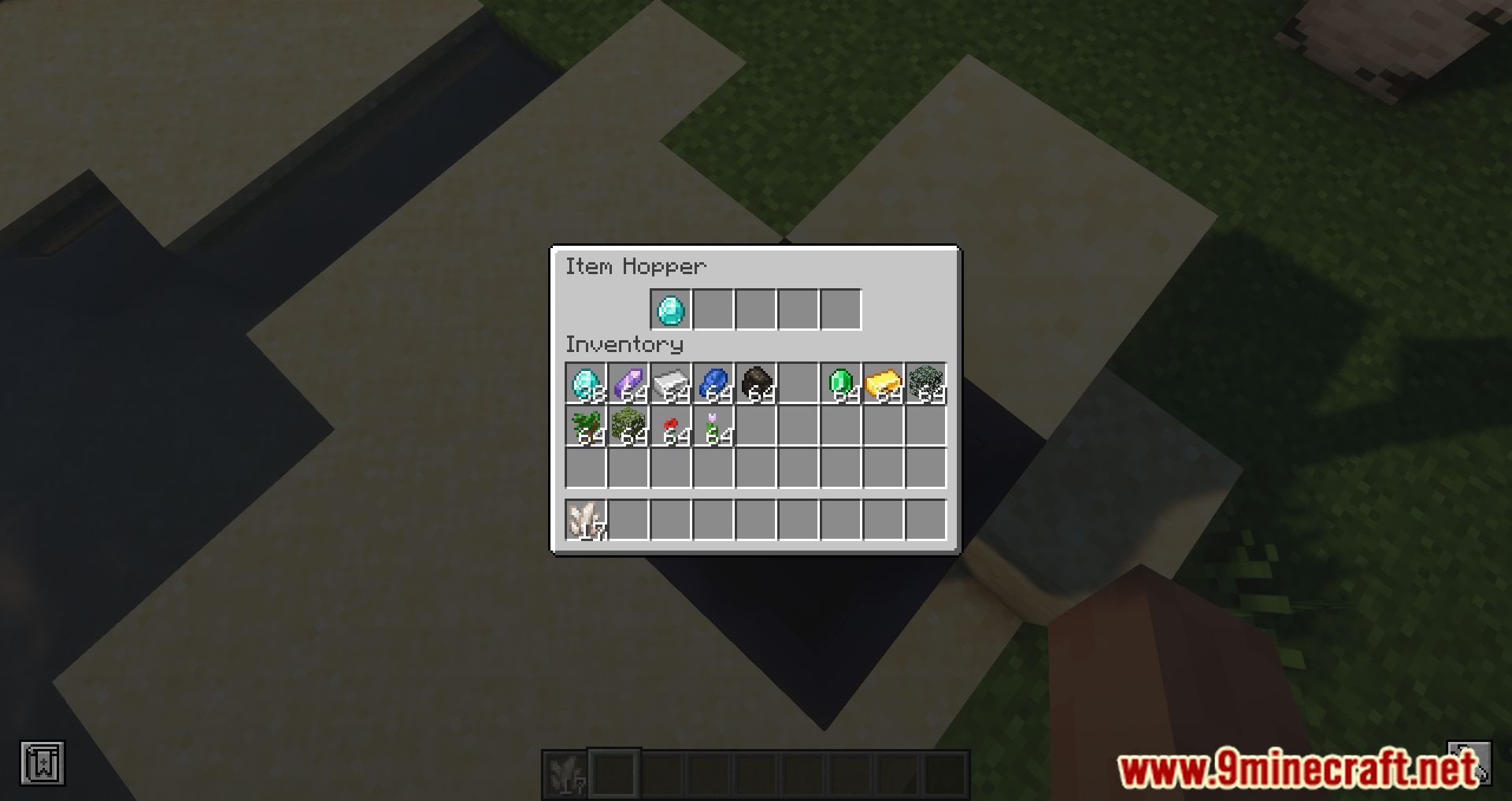 Player Hopper Mod (1.20.4, 1.19.4) - A Hopper That Pulls Items From A Player's Inventory. 11