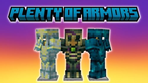 Plenty Of Armors Mod (1.20.1, 1.19.3) – Vanilla-Faithful Armors Sets Thumbnail