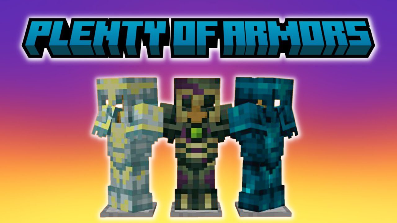 Plenty Of Armors Mod (1.20.1, 1.19.3) - Vanilla-Faithful Armors Sets 1