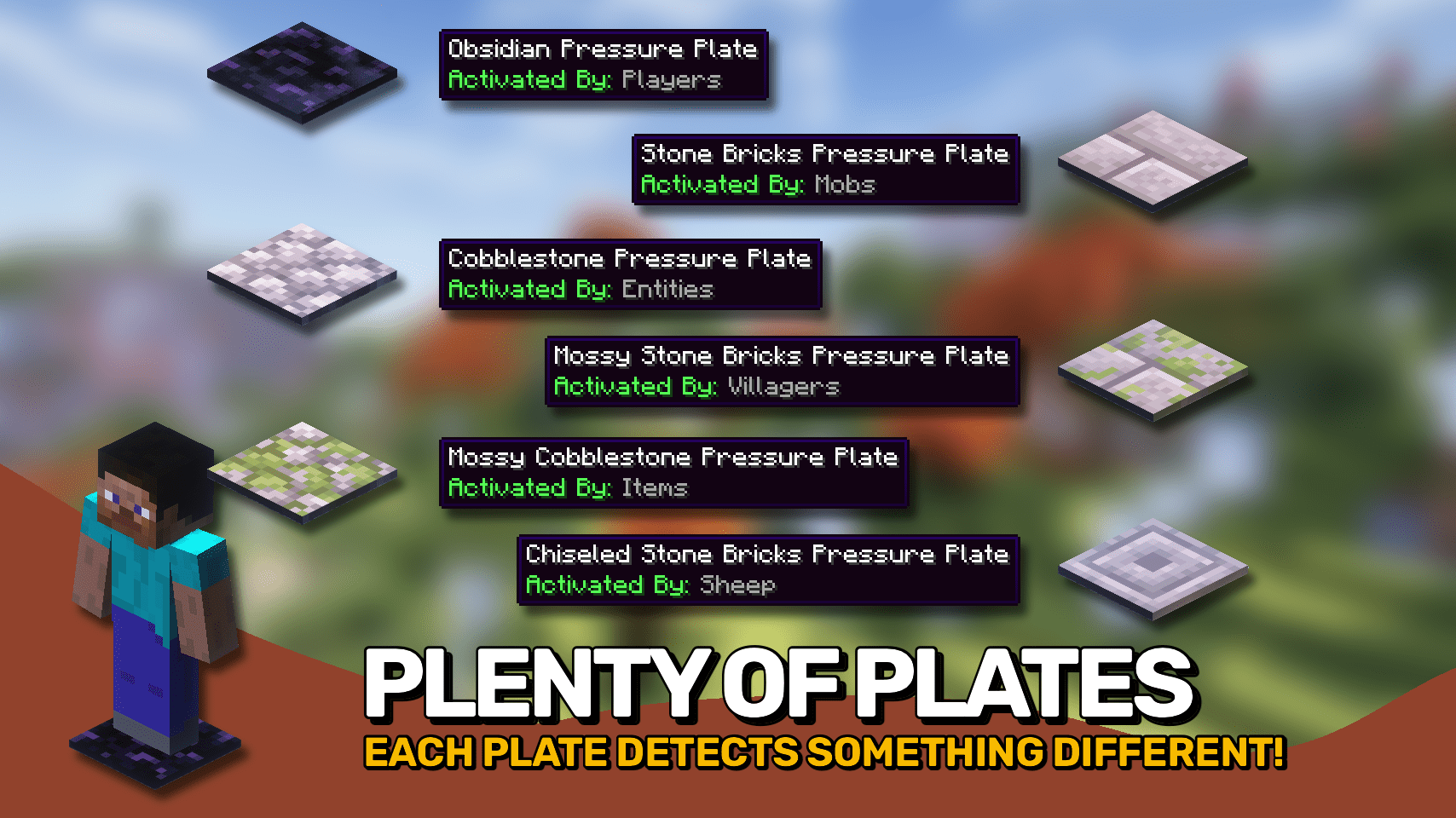 Plenty Plates Mod (1.20.4, 1.19.4) - Greatly Customizable Plates 2