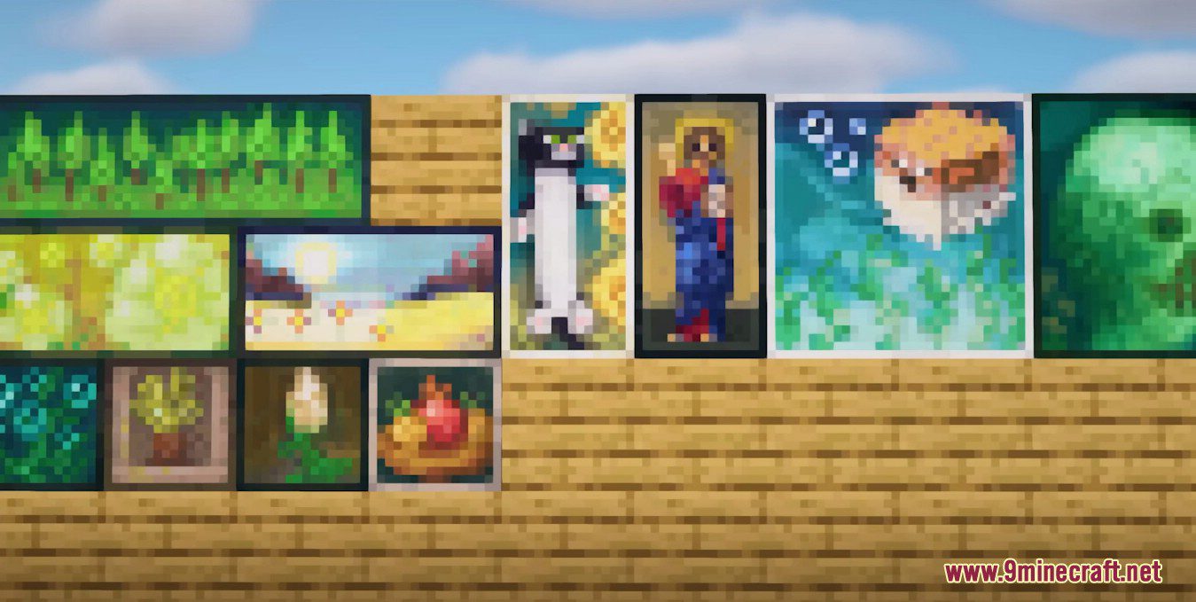 Portfolio Mod (1.19.2) - Bunch of Paintings 11