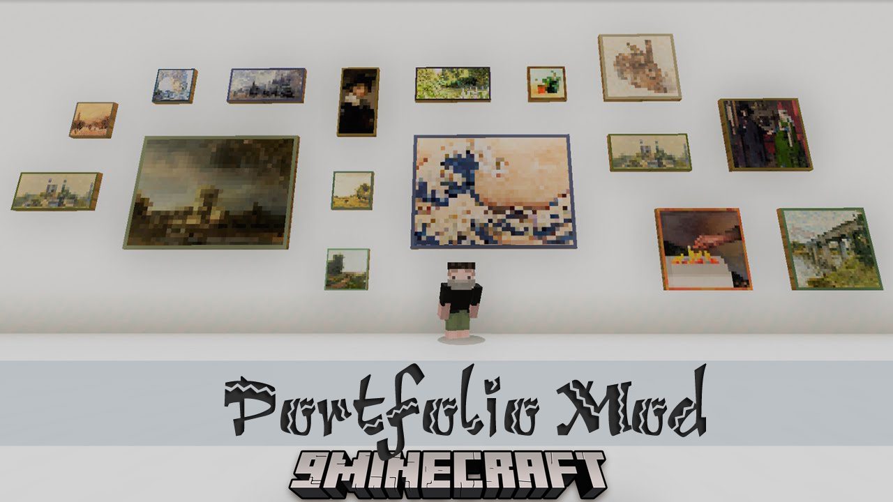 Portfolio Mod (1.19.2) - Bunch of Paintings 1