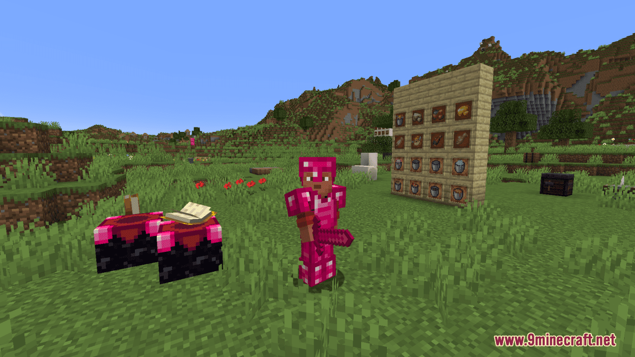 Pulses Pink Cotton Diamonds Resource Pack (1.20.6, 1.20.1) - Texture Pack 3