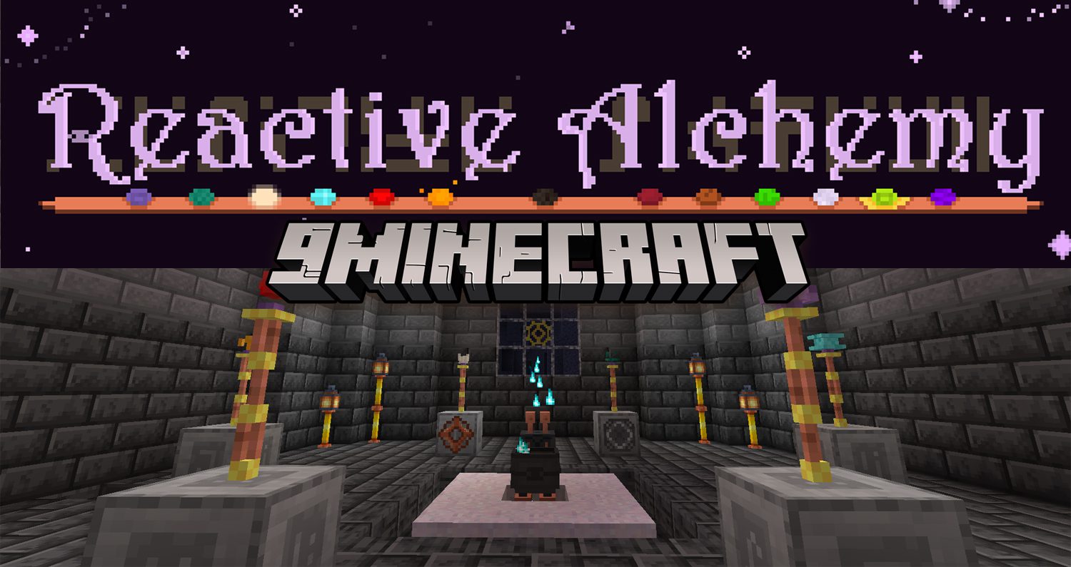 Reactive Alchemy Mod (1.21.1, 1.20.1) - Alchemy-Themed Magic Mod 1