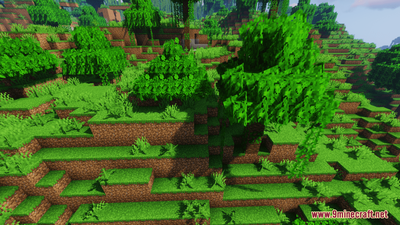 Reddy's Simple Bushy Leaves Resource Pack (1.20.6, 1.20.1) - Texture Pack 8