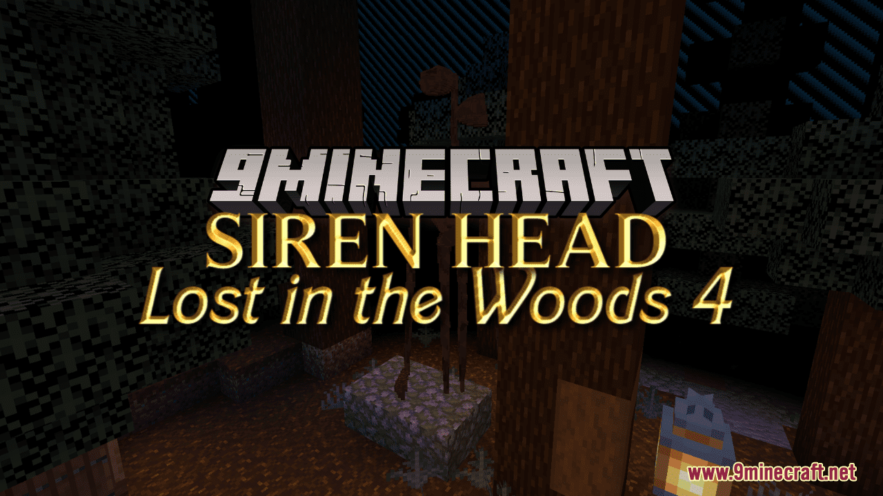 Siren Head Map (1.19.4, 1.18.2) - Lost in the Woods 4 1