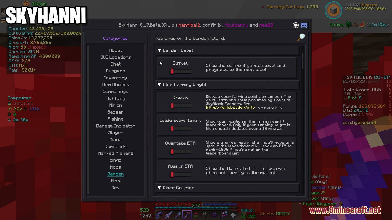 SkyHanni Mod (1.8.9) - New Features to Hypixel Skyblock 6