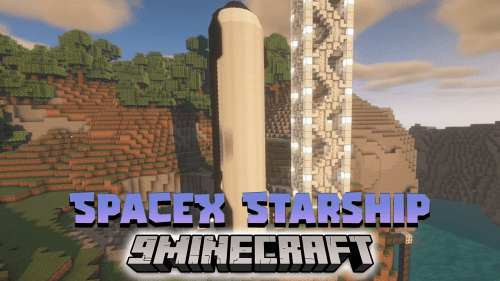 SpaceX Starship Data Pack (1.19.4, 1.19.2) – Working Starship! Thumbnail