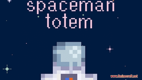 Spaceman Totem Resource Pack (1.20.6, 1.20.1) – Texture Pack Thumbnail