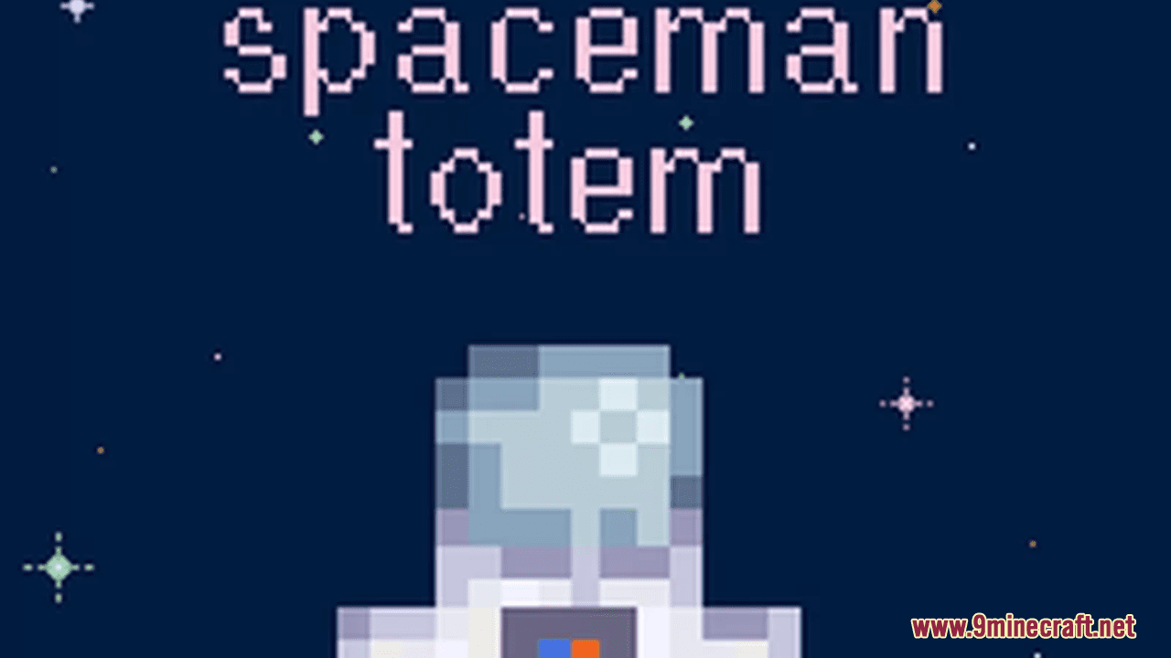 Spaceman Totem Resource Pack (1.20.6, 1.20.1) - Texture Pack 1