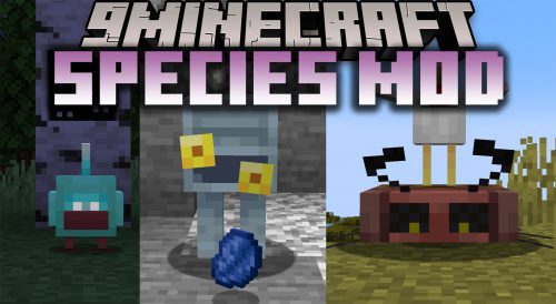 Species Mod (1.20.1, 1.19.2) – Fictional Mobs With Unique Functions Thumbnail