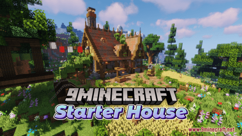 Starter House Map (1.21.1, 1.20.1) –  Transformation Challenge Thumbnail