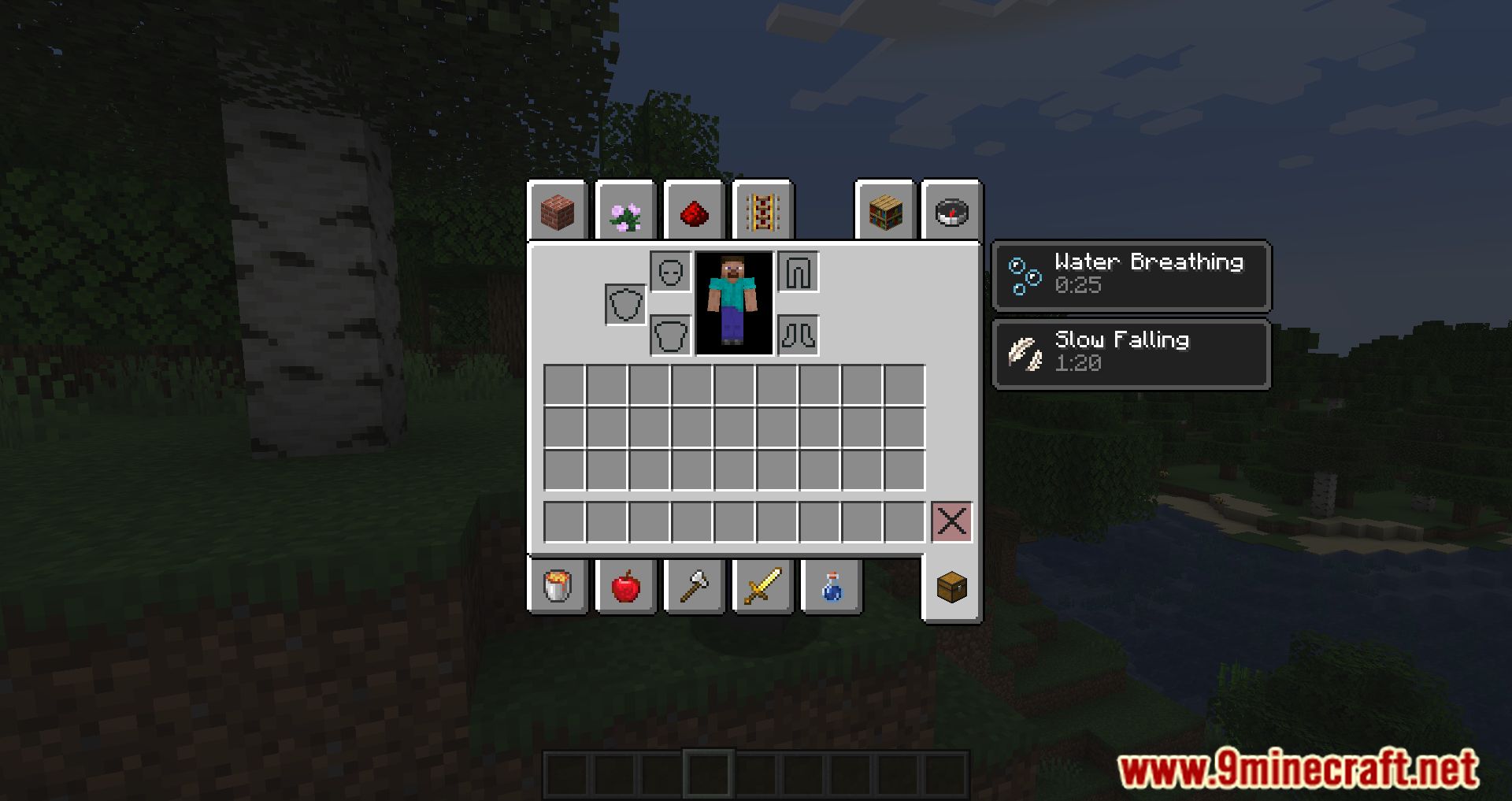 Status Effect Timer Mod (1.19, 1.18.2) - Overlays A Timer On The Vanilla Status Effect 9