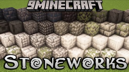 Stoneworks Mod (1.21.1, 1.20.1) – Plenty of Vanilla Stone Types Thumbnail