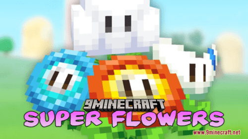 Super Flowers Resource Pack (1.20.6, 1.20.1) – Texture Pack Thumbnail