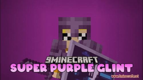 Super Purple Glint Resource Pack (1.20.6, 1.20.1) – Texture Pack Thumbnail