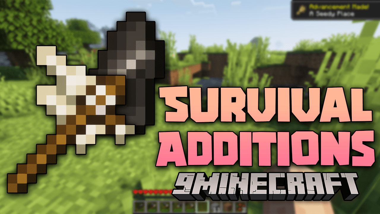 Survival Additions Mod (1.16.5, 1.15.2) - New Tools, Food, And Blocks 1