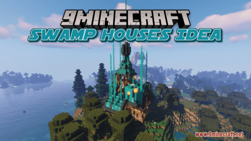 Swamp Houses Idea Map (1.21.1, 1.20.1) – A Trip To The Swamp Thumbnail