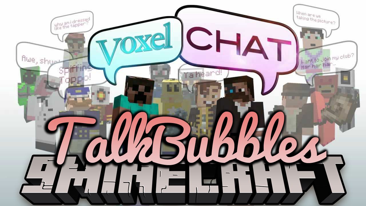 TalkBubbles Mod (1.21, 1.20.1) - Chat Bubbles for New Versions 1