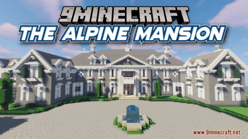The Alpine Mansion Map (1.21.1, 1.20.1) – Spacious Modern Mansion Thumbnail
