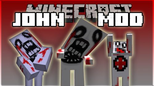 The John Reborn Mod (1.20.1, 1.19.4) – Extremely Scary Mobs Thumbnail