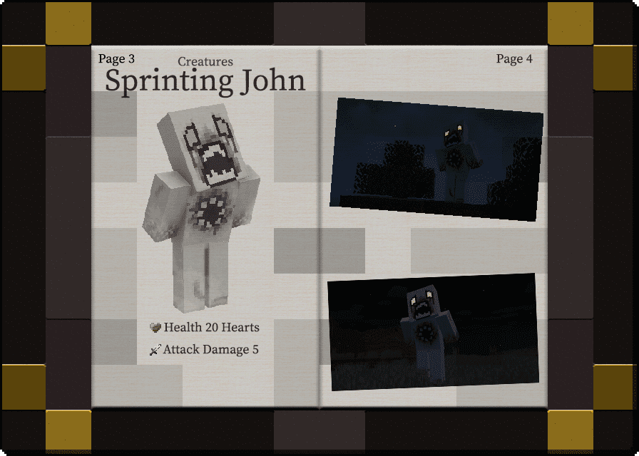The John Reborn Mod (1.19.4, 1.18.2) - Extremely Scary Mobs 3