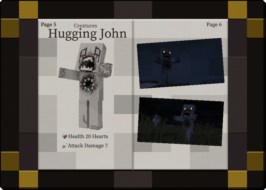 The John Reborn Mod (1.20.1, 1.19.4) - Extremely Scary Mobs 4