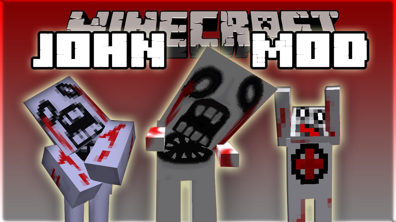 The John Reborn Mod (1.19.4, 1.18.2) - Extremely Scary Mobs 1