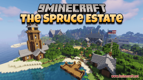 The Spruce Estate Map (1.21.1, 1.20.1) – Perfect Survival Base Thumbnail