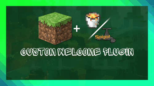 Custom Welcome Plugin (1.19.4, 1.18.2) – Spigot Thumbnail