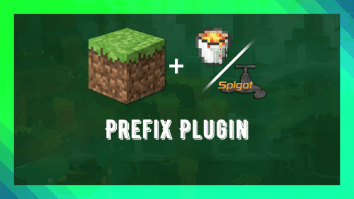 PrefiX Plugin (1.19.4, 1.18.2) – Spigot Thumbnail