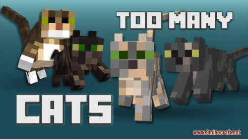 Too Many Cats Resource Pack (1.20.6, 1.20.1) – Texture Pack Thumbnail